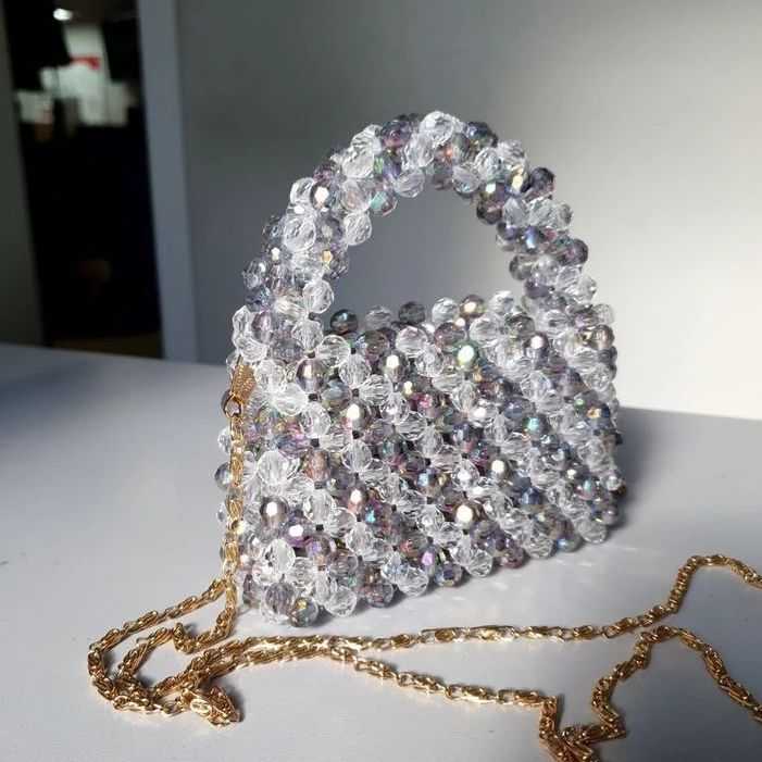 Crystal Beaded Mini Bag